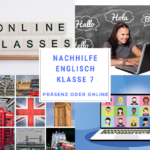 Nachhilfe Englisch Klasse 7 Online