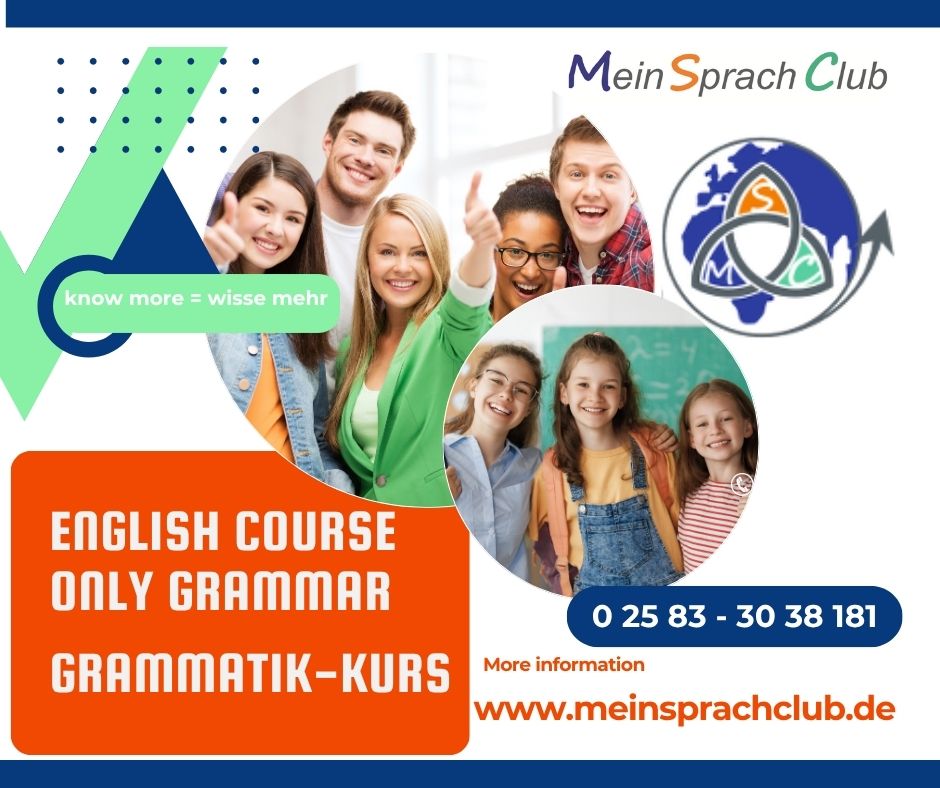 Grammatik Kurs Englisch ab Klasse 7 (Sassenberg + Ostbevern)